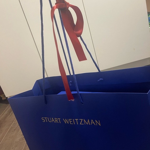 Stuart Weitzman NUDISTCURVE 100 HIGHSHINE SANDAL - Picture 4 of 6